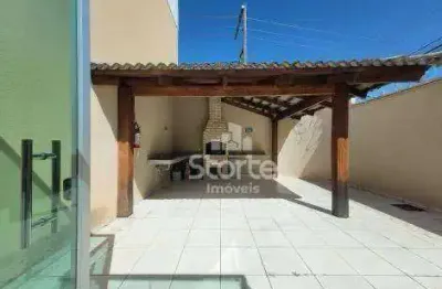 Casa estilo sobrado com 2 suítes à venda, 73m² por r$ 299.000 - vigilato pereira - uberlândia/mg