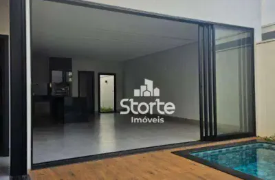 Casa com 3 suítes à venda, 210m² por r$ 1.850.000 - condomínio varanda sul - uberlândia/mg