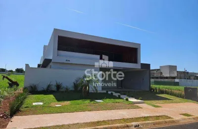 Casa com 4 dormitórios à venda, 223 m² por r$ 2.600.000,00 - condomínio terras altas private town - uberlândia/mg