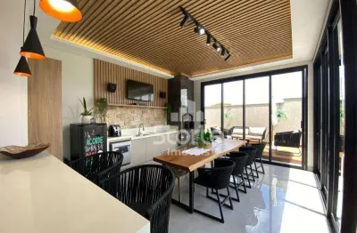 Casa térrea com 3 suítes à venda, 200m² por r$ 2.200.000 - condomínio splêndido - uberlândia/mg