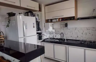 Apartamento com marcenaria de 2 dormitórios à venda, 70m² por r$ 550.000 - próximo ao praia clube - patrimônio - uberlândia/mg