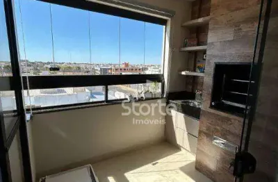 Apartamento com marcenaria pronta - 02 dormitórios à venda, 61,43m² por r$ 360.000 - bem viver (novo mundo) - uberlândia/mg