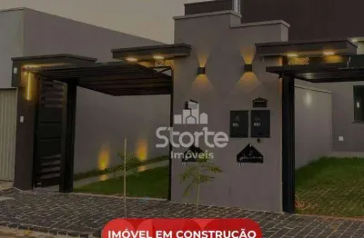 Casas com 3 dormitórios à venda, 75m² por r$ 470.000 - segismundo pereira - uberlândia/mg