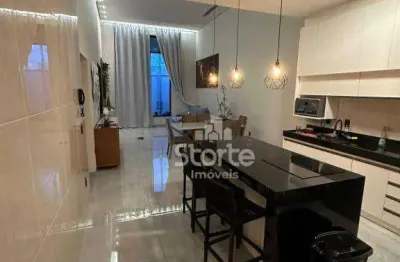 Casa com 3 dormitórios para alugar, 150 m² por r$ 6.500,00/mês - quinta alto umuarama - uberlândia/mg