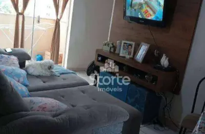 Apartamento com 2 dormitórios à venda, 57 m² por r$ 350.000,00 - santa mônica - uberlândia/mg