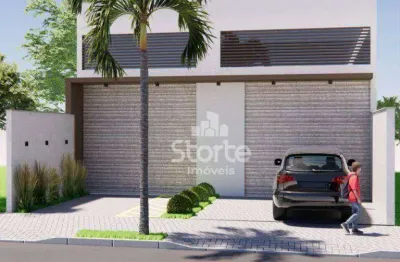 Galpão para alugar, 238 m² por r$ 7.000,00/mês - laranjeiras - uberlândia/mg