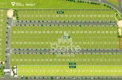 Terreno à venda, 275m² por r$ 355.000 - condomínio boulevard umuarama - uberlândia/mg