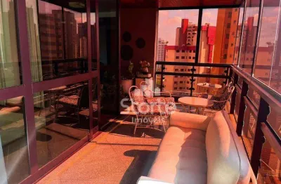 Apartamento com 4 suítes à venda, 426m² por r$ 2.000.000 - fundinho - uberlândia/mg
