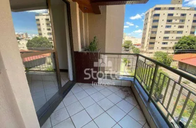 Apartamento com 3/4, sendo 1 suíte todo com armários à venda, 129,50m² por r$ 520.000 - santa maria - uberlândia/mg