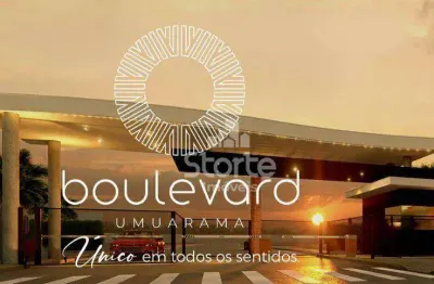 Terreno à venda, 275m² por r$ 355.000 - condomínio boulevard umuarama - uberlândia/mg