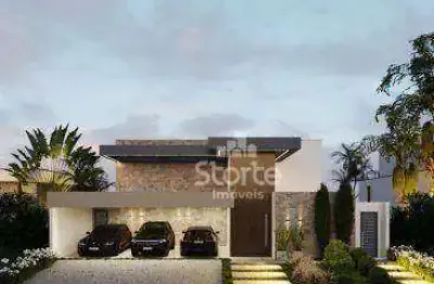 Casa alto padrão com 3 suítes à venda, 250m² por r$ 2.500.000 - condomínio gsp arts uberlândia/mg