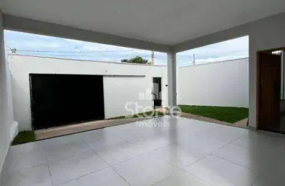 Casa com 3 dormitórios à venda, 113 m² por r$ 620.000 - jardim holanda - uberlândia/mg