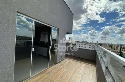 Cobertura duplex com 3 suítes à venda por r$ 595.000 - santa mônica - uberlândia/mg