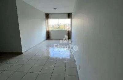 Apartamento com 3 dormitórios para alugar, 100 m² por r$ 2.600/mês - copacabana - uberlândia/mg