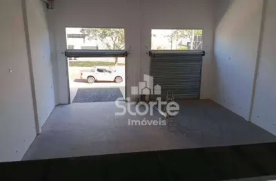 Galpão para alugar, 298 m² por r$ 7.000/mês - novo mundo - uberlândia/mg
