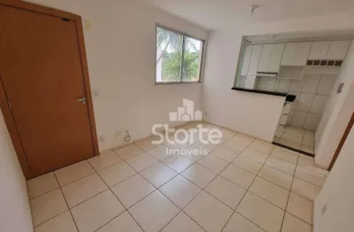 Apartamento com 2 dormitórios à venda, 43 m² por r$ 160.000 - jardim holanda - uberlândia/mg