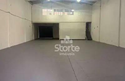 Galpão para alugar, 300 m² por r$ 6.600/mês - martins - uberlândia/mg
