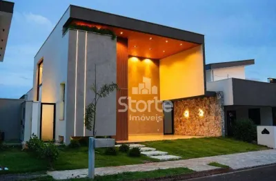 Casa com 3 dormitórios à venda, 203 m² por r$ 2.230.000,00 - condomínio splêndido - uberlândia/mg