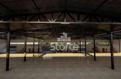 Galpão, 2100 m² - venda por r$ 6.600.000 ou aluguel por r$ 57.000/mês - centro empresarial leste iii - uberlândia/minas gerais