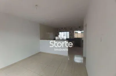 Casa em setor de chácaras com 2 dormitórios à venda por r$ 140.000 - condomínio santa vitória - uberlândia/mg