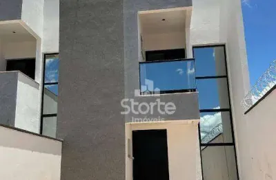 Casa com 3 dormitórios à venda, 105 m² por r$ 560.000,00 - novo mundo - uberlândia/mg