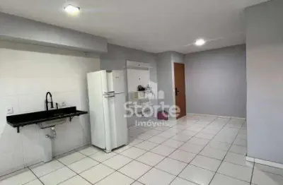 Apartamento com 2 dormitórios para alugar, 56 m² por r$ 1.350,00/mês - mansour iii - uberlândia/mg