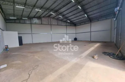 Galpão para alugar, 385 m² por r$ 11.500/mês - tibery - uberlândia/mg