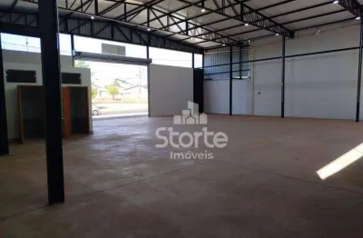 Galpão para alugar, 370 m² por r$ 10.000/mês - jardim patrícia - uberlândia/mg
