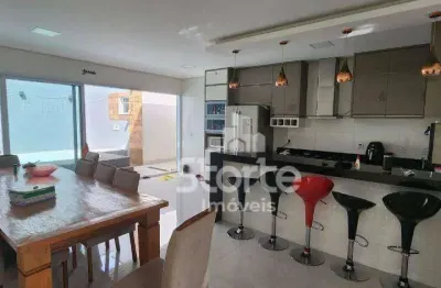 Casa com 3 suítes de 156m² à venda por r$ 950.000 - bem viver - uberlândia/mg