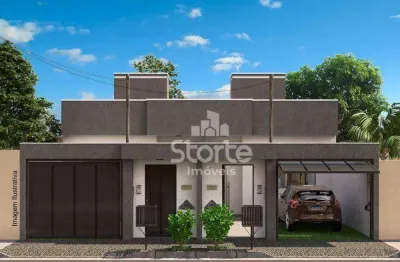 Casa com 2 dormitórios à venda, 77 m² por r$ 435.000 - vida nova - uberlândia/mg