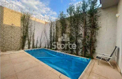 Casa com 3 dormitórios para alugar, 120 m² por r$ 6.591,00/mês - condomínio manhattan - uberlândia/mg