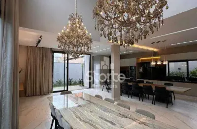 Sobrado com 5 suítes à venda, 336m² por r$ 3.890.000 - condomínio splêndido - uberlândia/mg