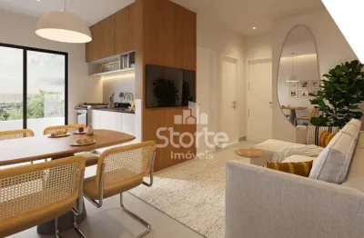 Apartamento com 2 dormitórios à venda, 53m² à 68m² sendo a partir de r$ 342.000 - santa mônica - uberlândia/mg