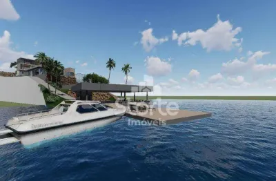 Rancho de 967m² em terreno de 3.000m² por r$ 3.500.000 (inacabada) ou r$ 8.000.000 (finalizada) - condomínio península de miranda - uberlândia/mg