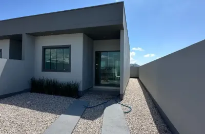 Melhor custo beneficio de tijucas, casa pronta para morar no bairro joaia