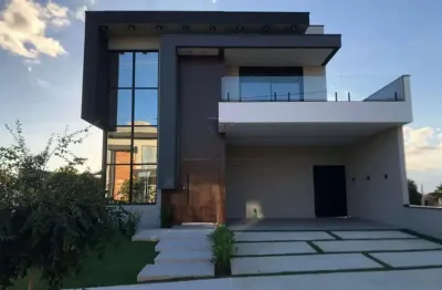 Sobrado alto padrão em condomínio - 197m² - 3 dormitórios 1 suíte máster - reserva do vale - caçapava