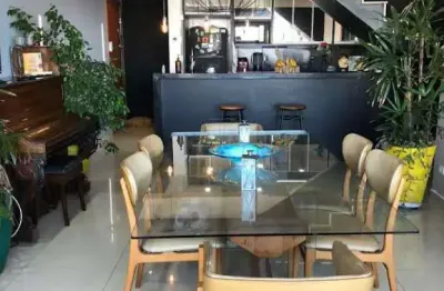 Apartamento duplex  à venda/locação com os móveis - 182m² - 3 dormitórios 2 suítes - piazza monet - vila ema