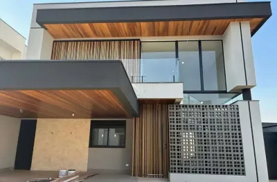 Lindo sobrado à venda - 265m² - 4 suítes 1 suíte máster com closet - condomínio reserva rudá - sjc