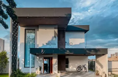 Casa sobrado alto padrão á venda - 273,89m² - 4 dormitórios 1 suíte máster - residencial mont carlo - urbanova