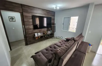 Apartamento á venda - 100m² - 3 dormitórios 2 suítes - 2 vagas - vila sanches - sjc