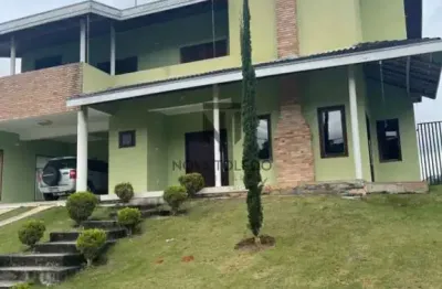Lindo sobrado em condomínio fechado - 400m² - reserva fazenda são francisco residencial - jambeiro