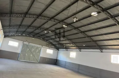 Galpão com habite-se para locação com 750,00 metros de área construída - totalmente preparado com entrada de energia para industrias t6. chácaras reunidas.