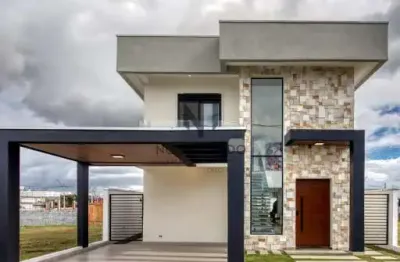 Casa sobrado em condomínio fechado á venda - 230m² - 3 dormitórios 3 suítes - vereda dos campos - sjc