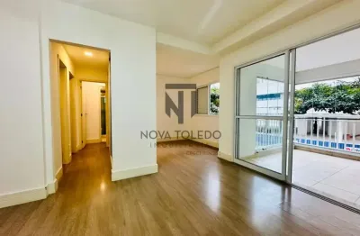 Apartamento com 2 dorm, sala estendida e sacada gourmet - 77 metros  no jardim aquarius.