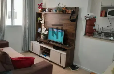 Apartamento á venda - 46m² - 2 dormitórios - residencial solar das pitangueiras -  terra brasilis