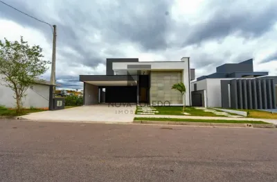 Casa térrea á venda - 3 suítes 4 banheiros - condomínio verana - estuda permuta
