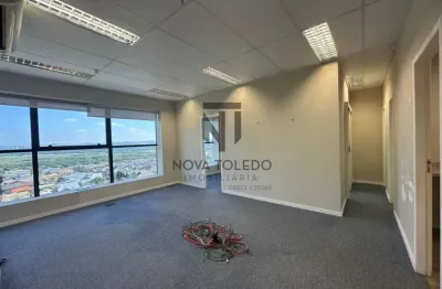 Sala comercial à venda na Avenida Cassiano Ricardo, Parque Residencial Aquarius, São José dos Campos
