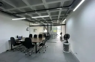 Sala comercial - 52m² - 1 banheiro privativo - com divisórias - alpha office place - jardim aquarius - são josé dos campos/sp