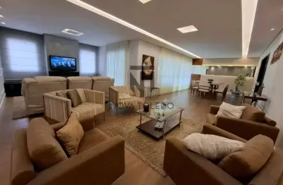 Excelente apartamento para venda e locação - 278 metros - 4 suítes em condomínio clube - vista definitiva - jardim das colinas