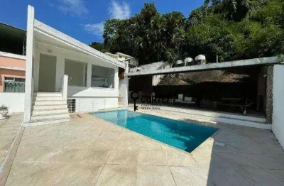 Casa com 4 dormitórios à venda, 500 m² por r$ 1.800.000,00 - são francisco - niterói/rj